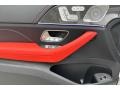2024 Mercedes-Benz GLE Classic Red/Black Interior Door Panel Photo