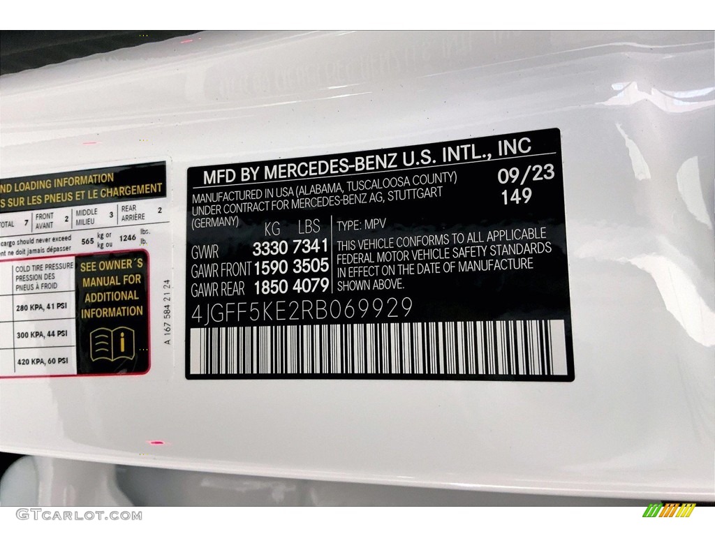 2024 Mercedes-Benz GLS 450 4Matic Color Code Photos
