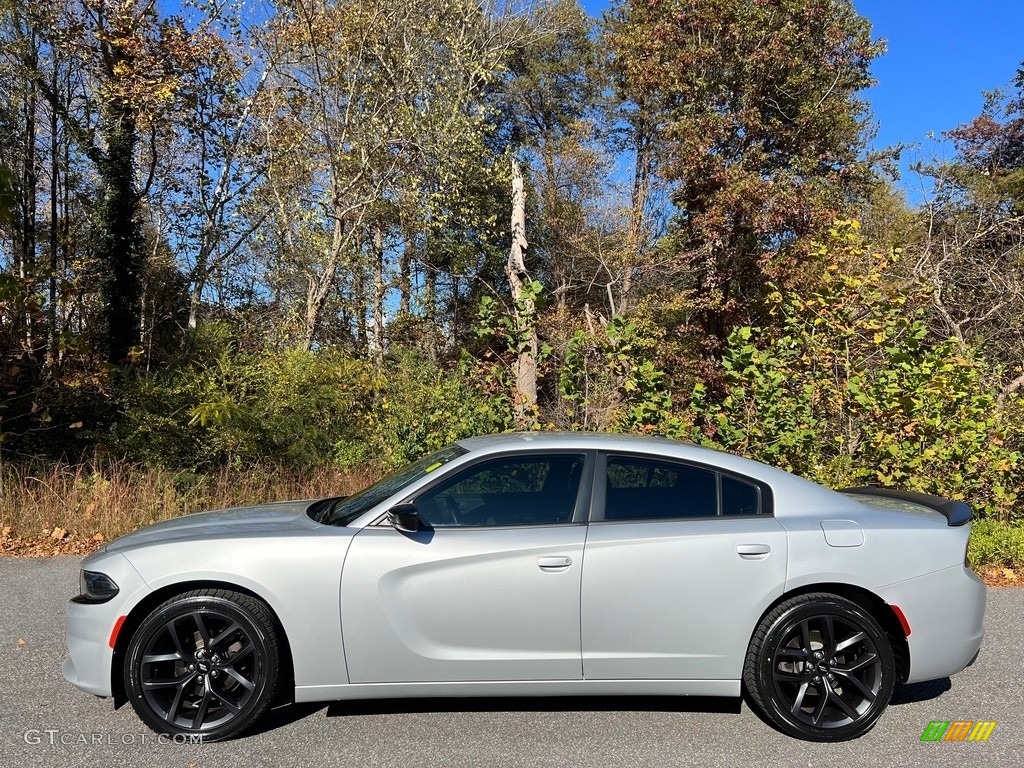 2019 Charger SXT - Triple Nickel / Black photo #1