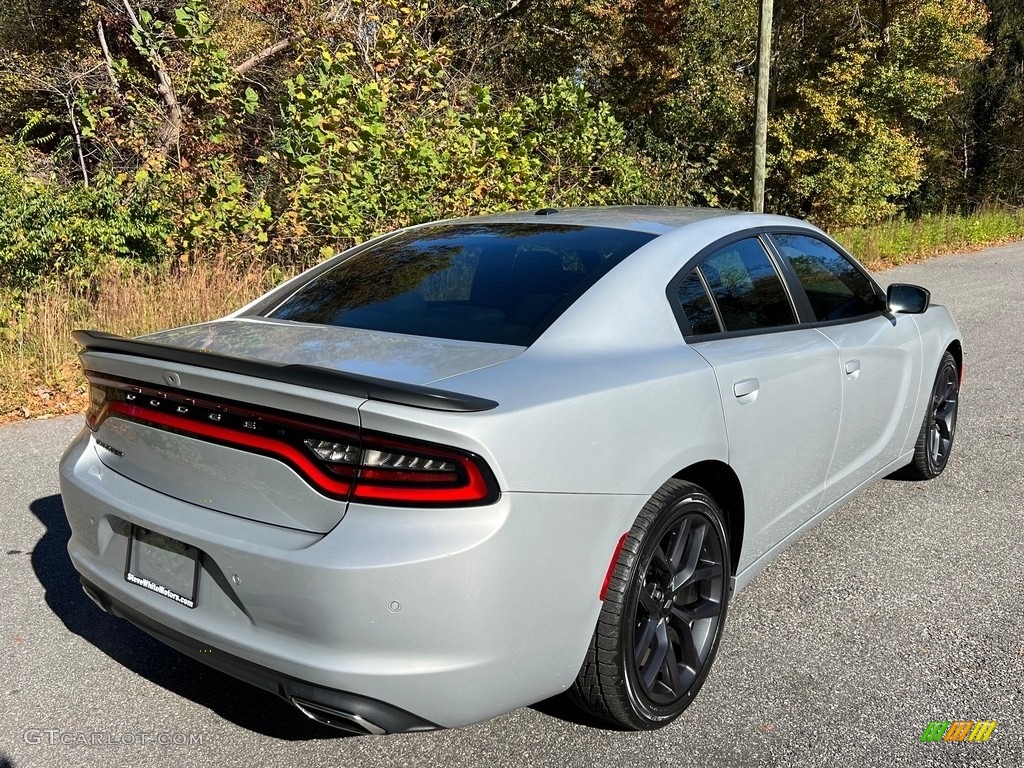 2019 Charger SXT - Triple Nickel / Black photo #6