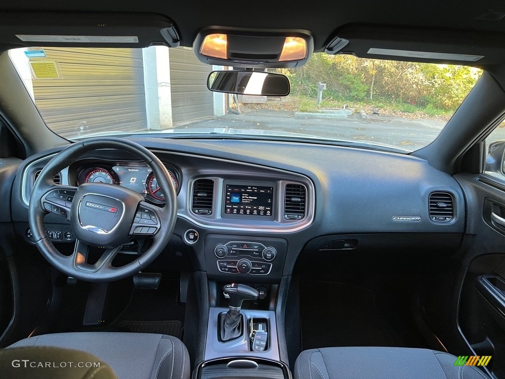 2019 Charger SXT - Triple Nickel / Black photo #10
