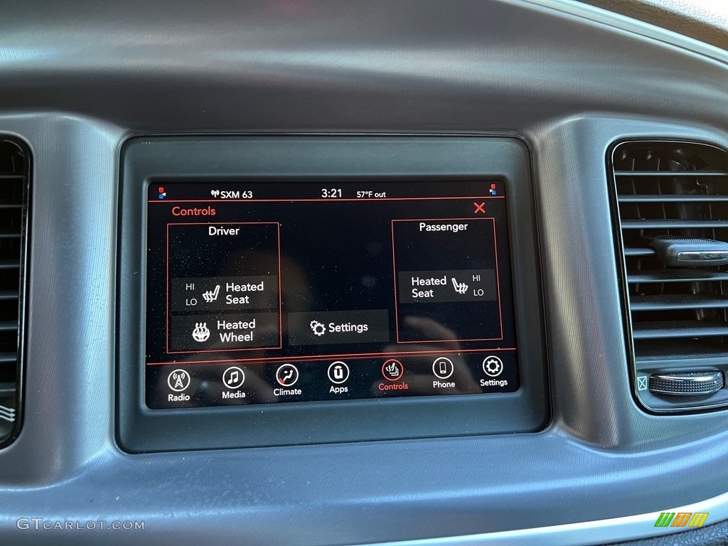 2019 Charger SXT - Triple Nickel / Black photo #21
