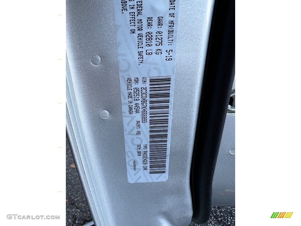 2019 Charger Color Code PSE for Triple Nickel Photo #146746999