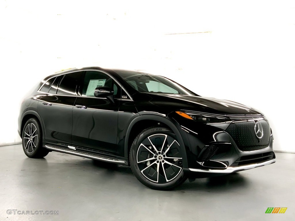 2023 EQS 450+ SUV - Obsidian Black Metallic / Black/Space Gray photo #2