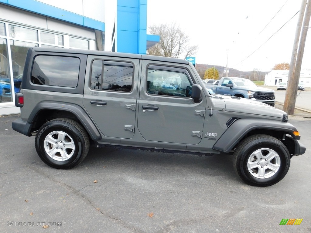 2021 Wrangler Unlimited Sport 4x4 - Sting-Gray / Black photo #6