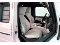 Platinum White/Black 2023 Mercedes-Benz G 63 AMG Interior Color