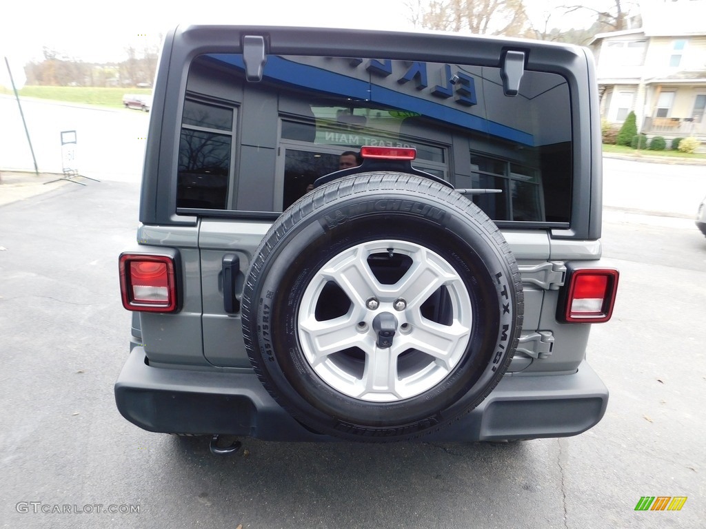 2021 Wrangler Unlimited Sport 4x4 - Sting-Gray / Black photo #9