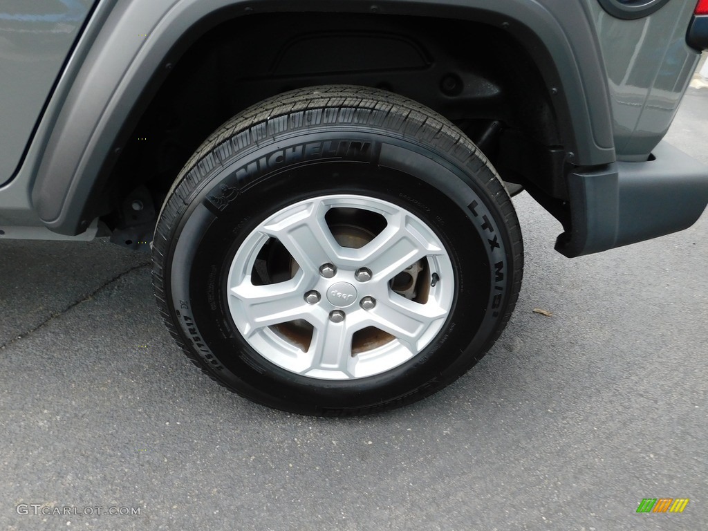 2021 Wrangler Unlimited Sport 4x4 - Sting-Gray / Black photo #12