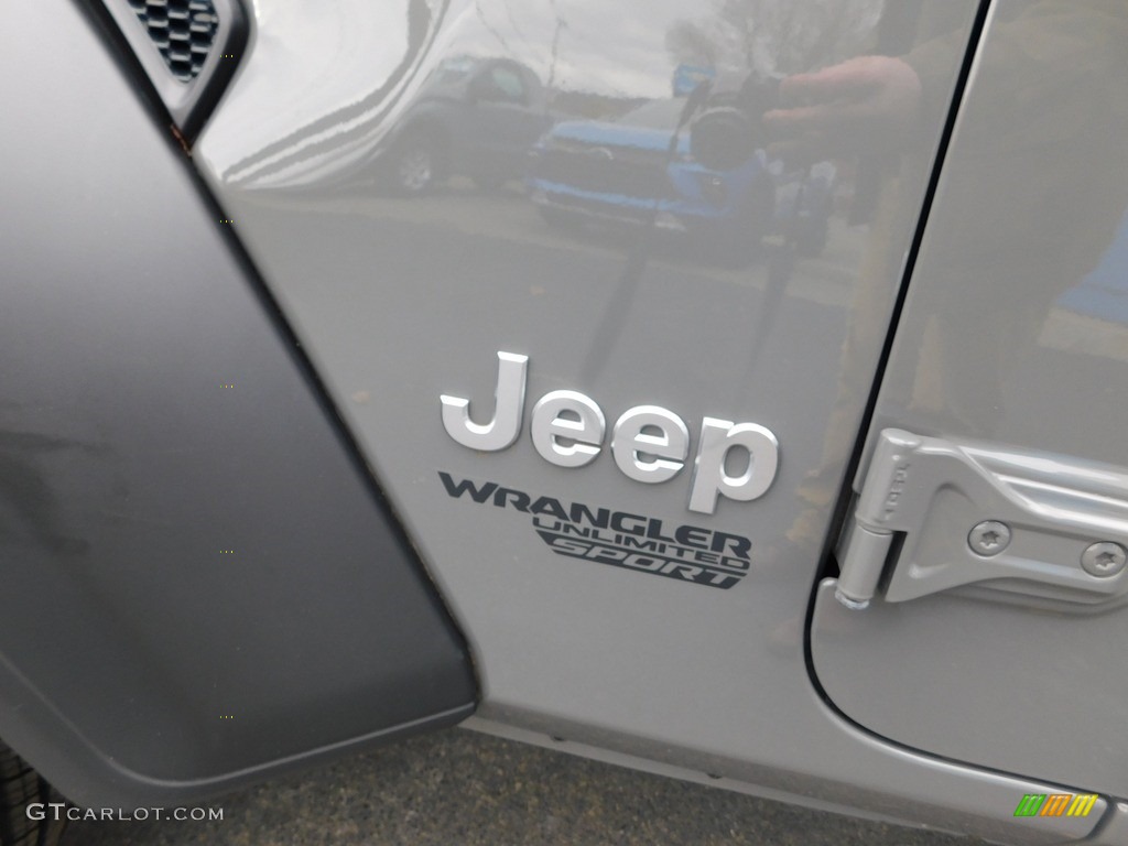 2021 Wrangler Unlimited Sport 4x4 - Sting-Gray / Black photo #13