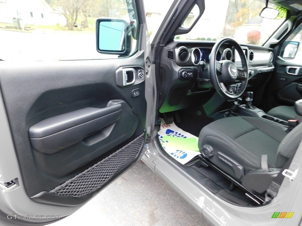 2021 Wrangler Unlimited Sport 4x4 - Sting-Gray / Black photo #14