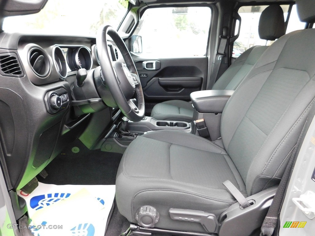 2021 Wrangler Unlimited Sport 4x4 - Sting-Gray / Black photo #17