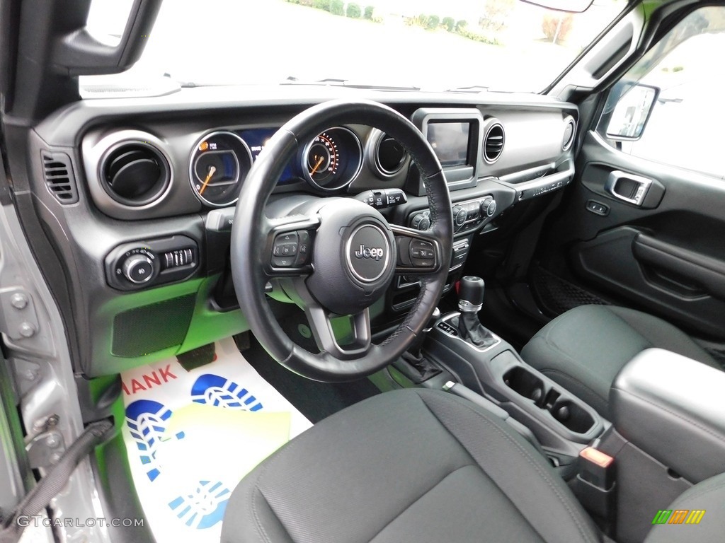 2021 Wrangler Unlimited Sport 4x4 - Sting-Gray / Black photo #18
