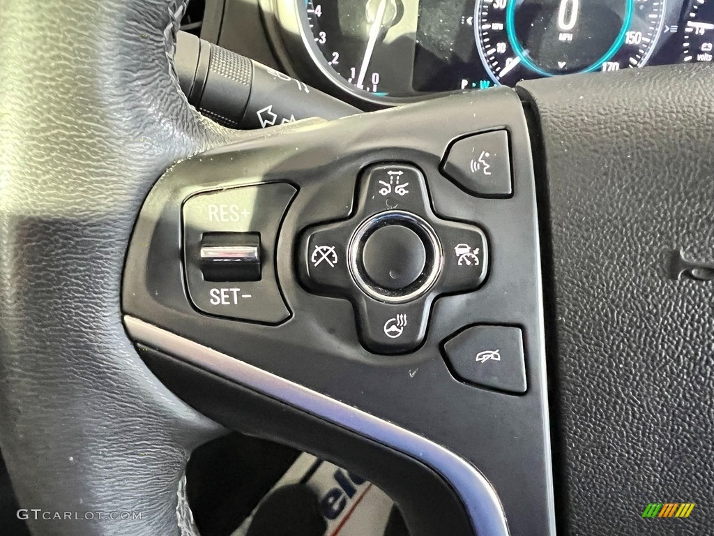 2016 Buick LaCrosse Premium II Group Ebony Steering Wheel Photo #146747873