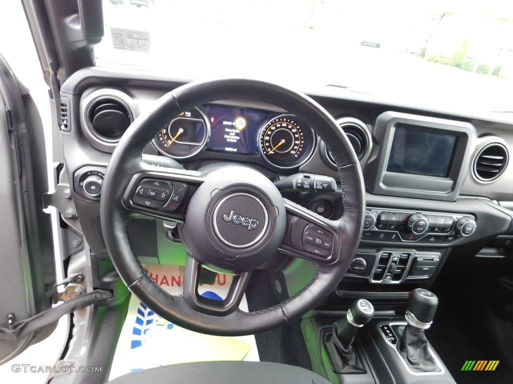 2021 Wrangler Unlimited Sport 4x4 - Sting-Gray / Black photo #19
