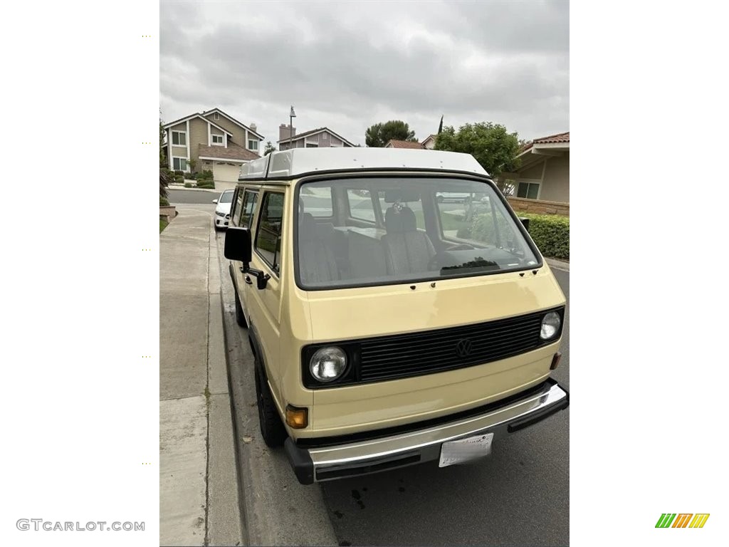 Bamboo Yellow 1981 Volkswagen Vanagon Camper Exterior Photo #146748005