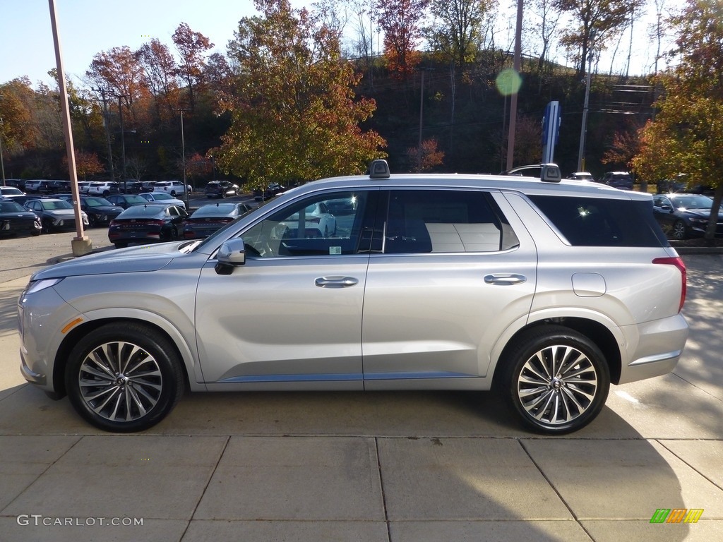 Typhoon Silver 2024 Hyundai Palisade Calligraphy AWD Exterior Photo #146748407