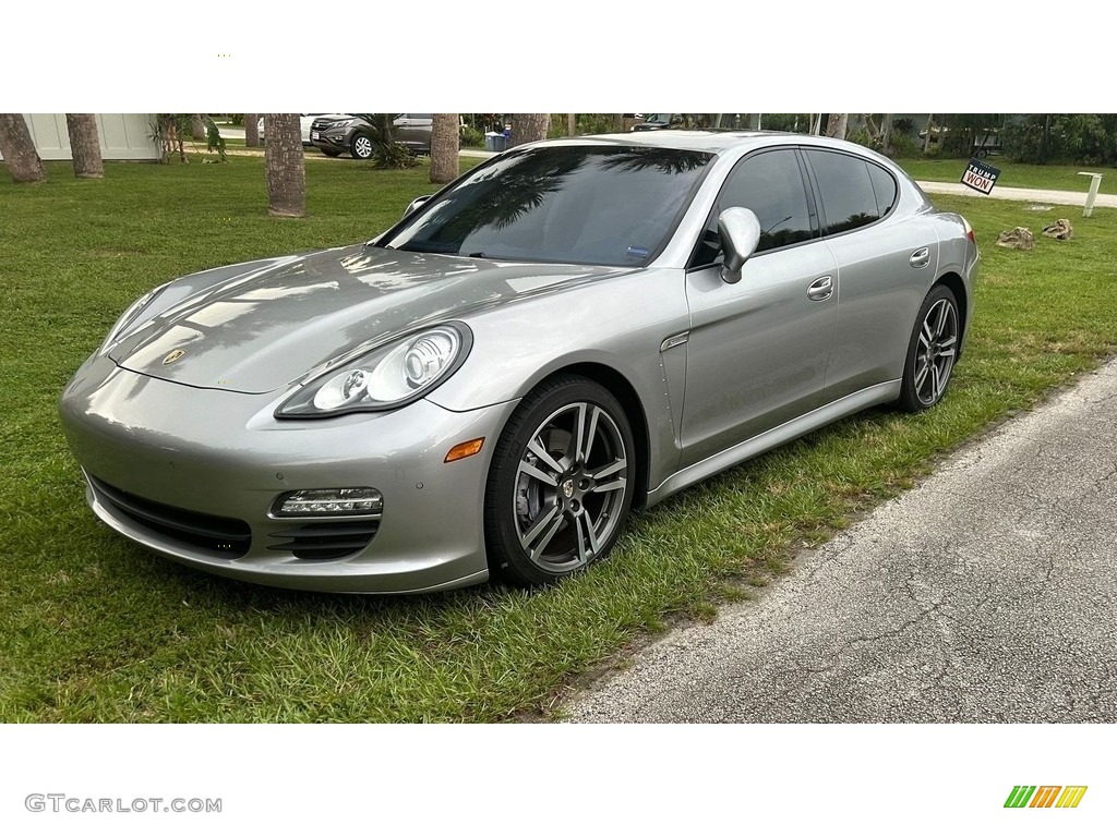 GT Silver Metallic 2011 Porsche Panamera 4 Exterior Photo #146748431