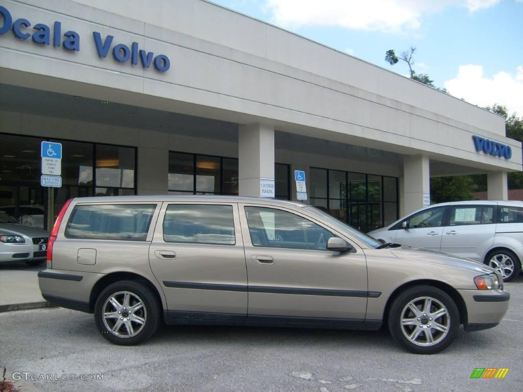 2004 V70 2.4 - Ash Gold Metallic / Taupe photo #2