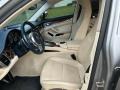 2011 Porsche Panamera Yachting Blue/Cream Interior Front Seat Photo