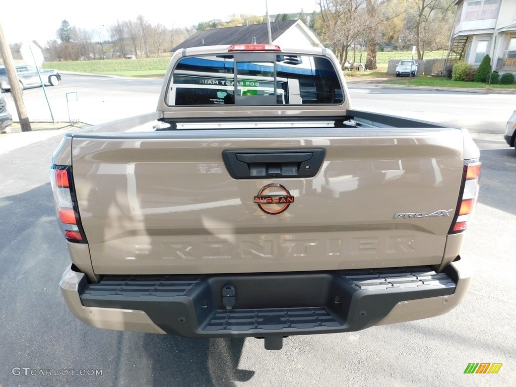 2022 Frontier Pro-4X Crew Cab 4x4 - Baja Storm / Sandstone photo #6