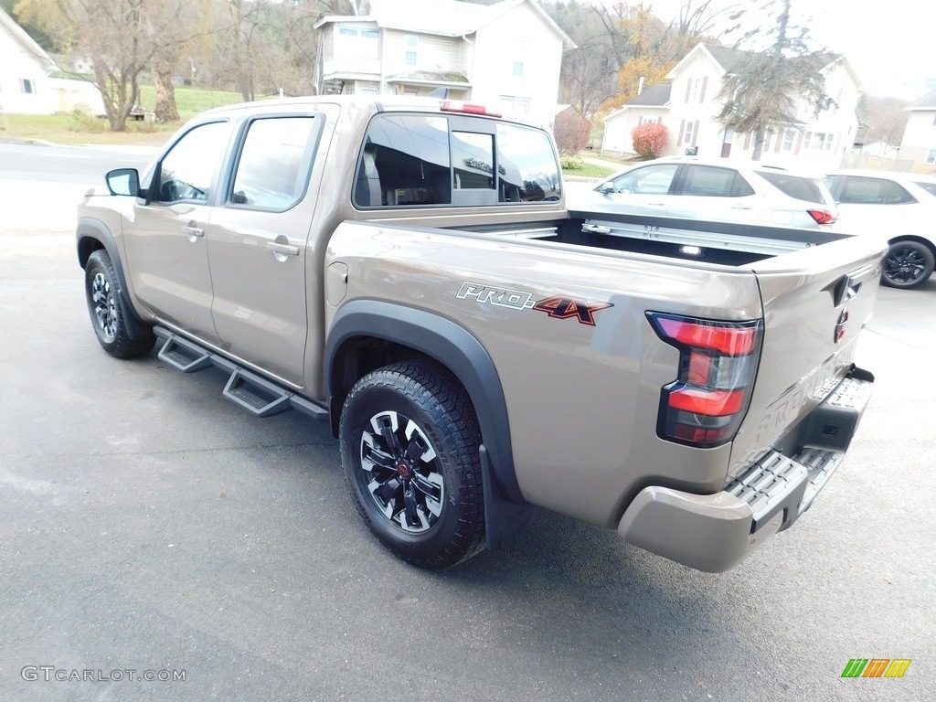 2022 Frontier Pro-4X Crew Cab 4x4 - Baja Storm / Sandstone photo #7