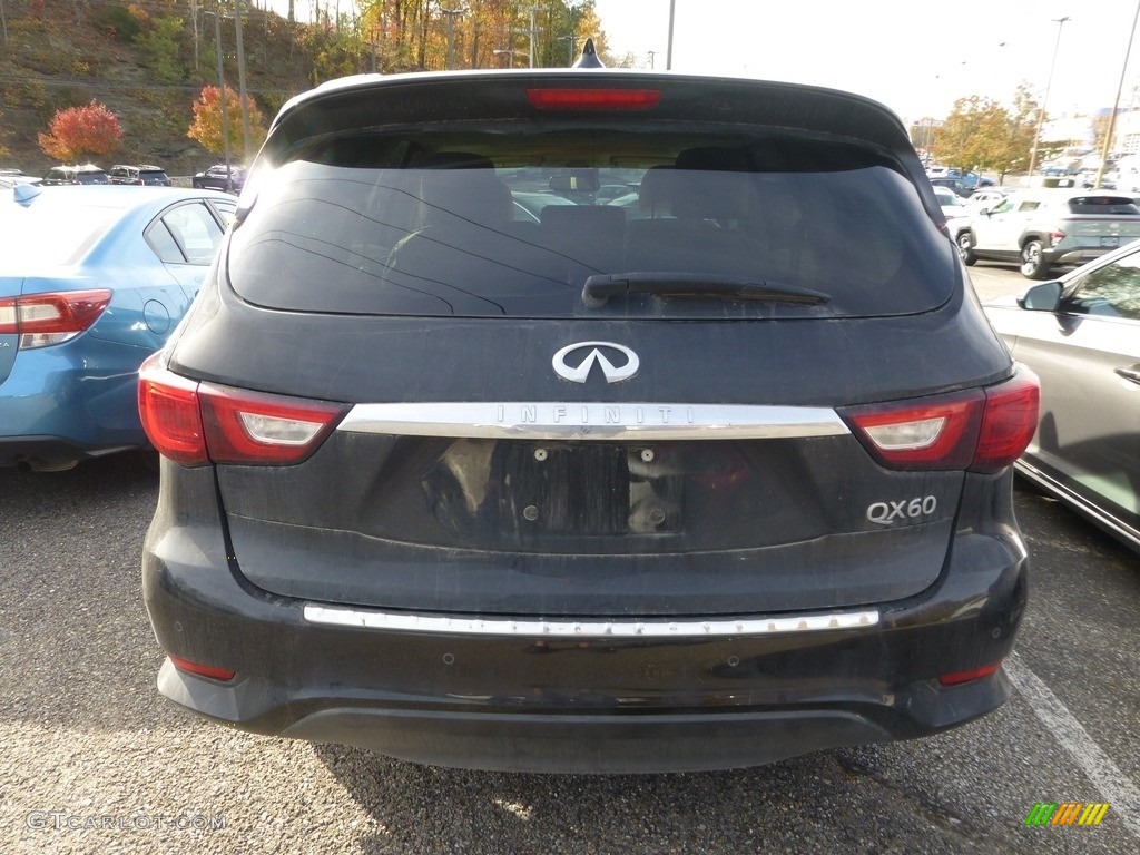 2018 QX60 3.5 AWD - Black Obsidian / Wheat photo #3