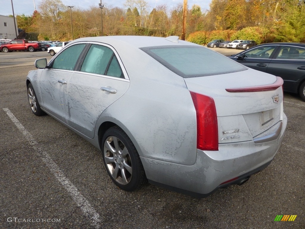 2015 ATS 2.0T Luxury AWD Sedan - Radiant Silver Metallic / Jet Black/Jet Black photo #2