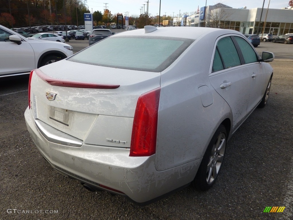 2015 ATS 2.0T Luxury AWD Sedan - Radiant Silver Metallic / Jet Black/Jet Black photo #4