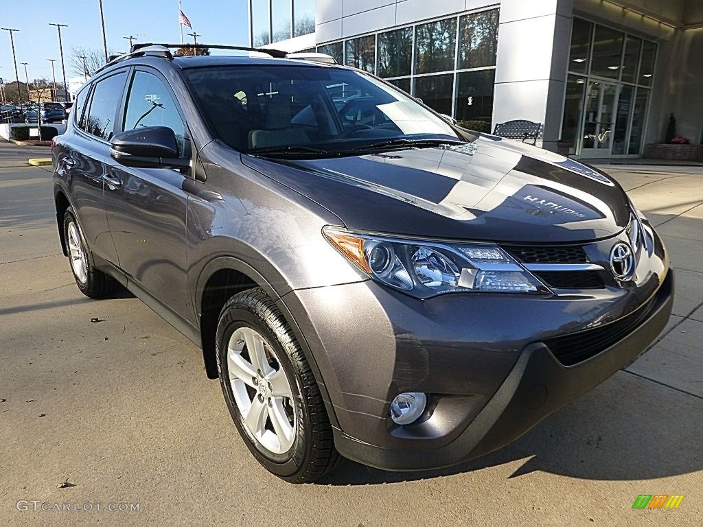 2014 RAV4 XLE AWD - Magnetic Gray Metallic / Ash photo #9