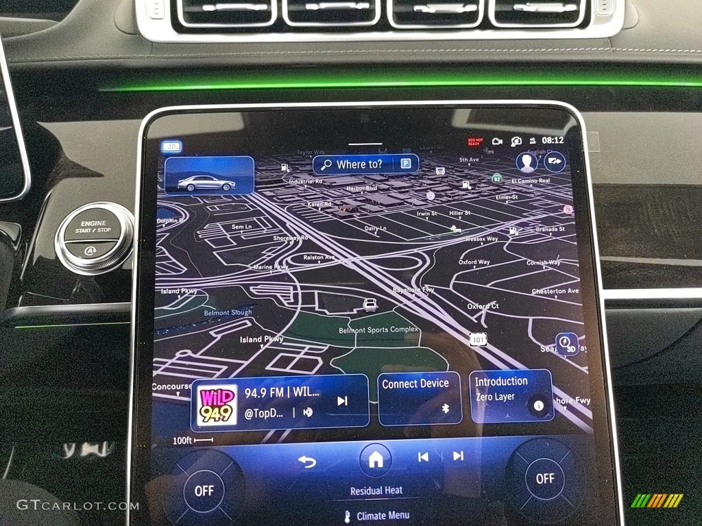 2023 Mercedes-Benz S 580 4Matic Sedan Navigation Photo #146749247
