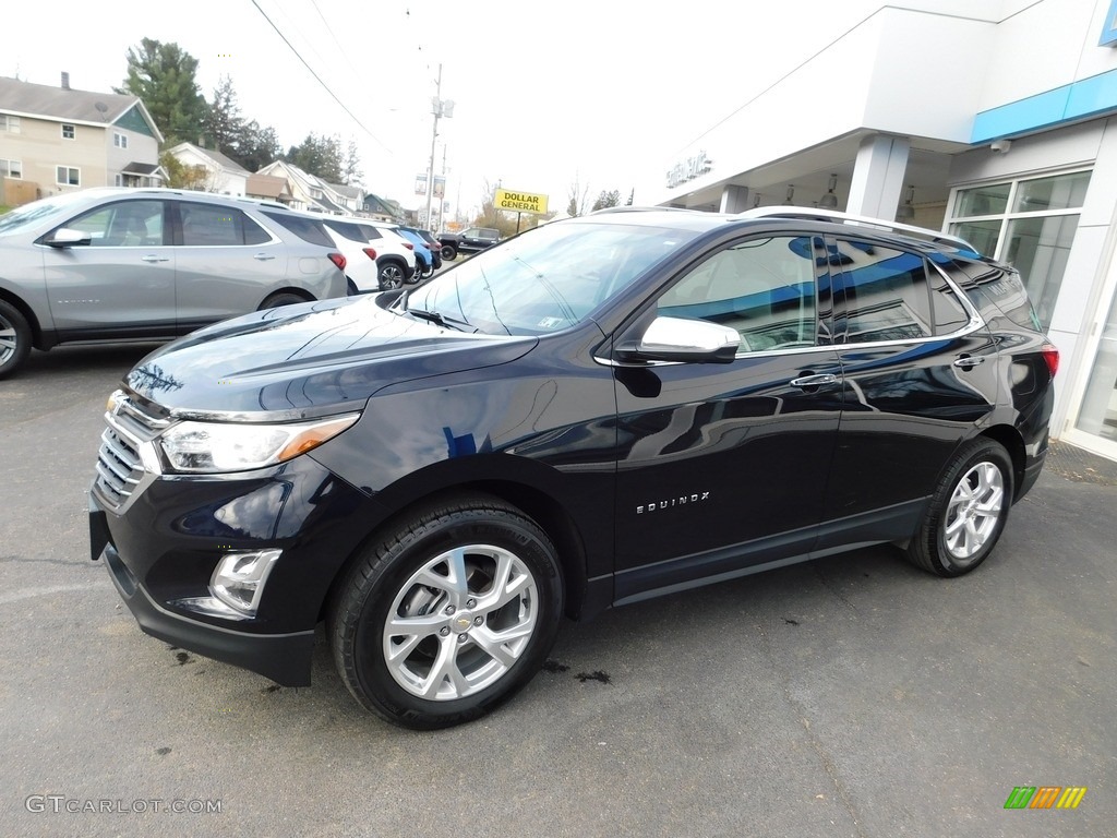 2021 Equinox Premier - Midnight Blue Metallic / Medium Ash Gray photo #1