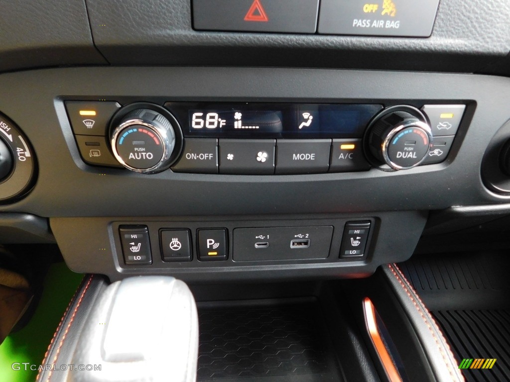 2022 Frontier Pro-4X Crew Cab 4x4 - Baja Storm / Sandstone photo #37