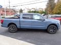 Azure Gray Metallic Tri-Coat 2023 Ford F150 Lightning Lariat 4x4 Exterior