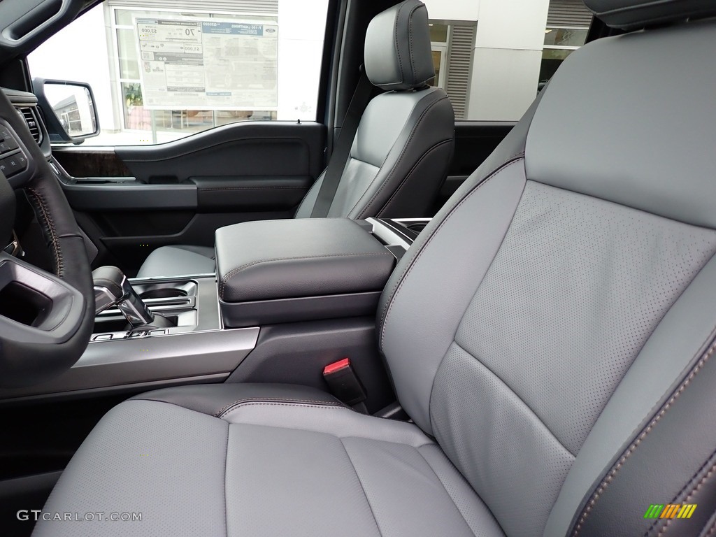 2023 Ford F150 Lightning Lariat 4x4 Front Seat Photos