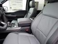 2023 Ford F150 Black/Slate Gray Interior Front Seat Photo