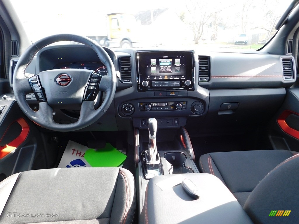2022 Frontier Pro-4X Crew Cab 4x4 - Baja Storm / Sandstone photo #43