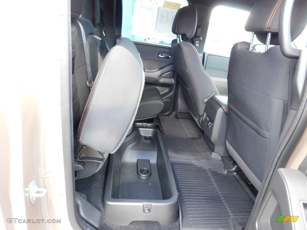 2022 Nissan Frontier Pro-4X Crew Cab 4x4 Rear Seat Photo #146749844