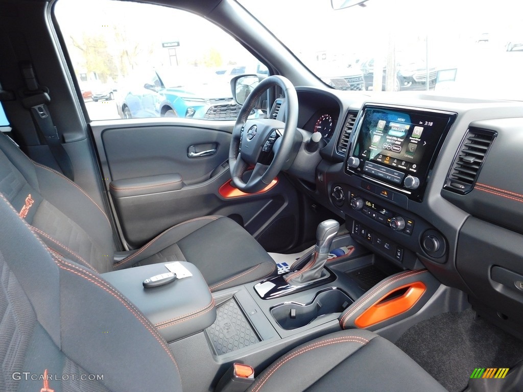 2022 Nissan Frontier Pro-4X Crew Cab 4x4 Sandstone Dashboard Photo #146749910