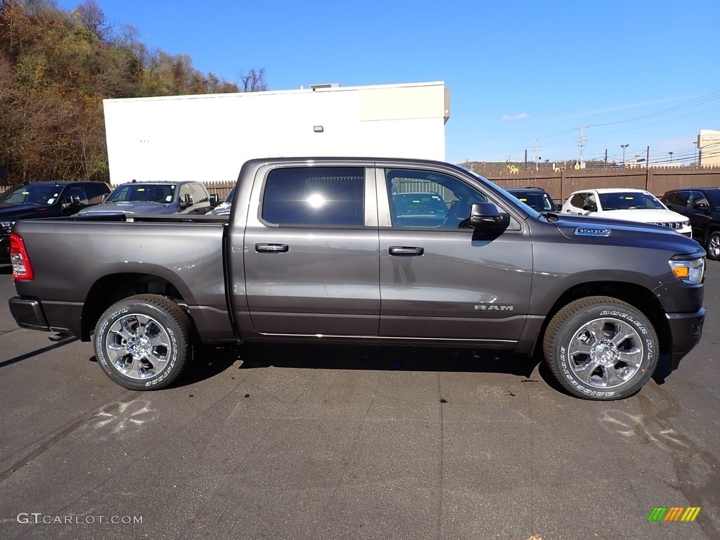 2024 1500 Big Horn Crew Cab 4x4 - Granite Crystal Metallic / Black photo #7