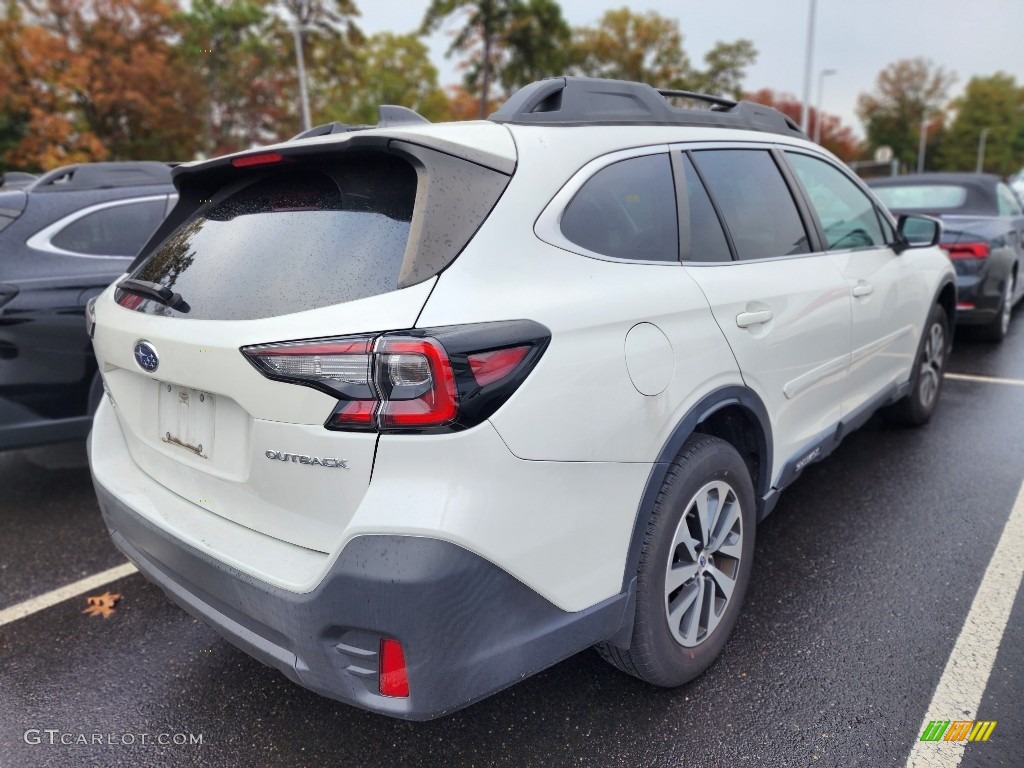 2021 Outback 2.5i Premium - Crystal White Pearl / Slate Black photo #3