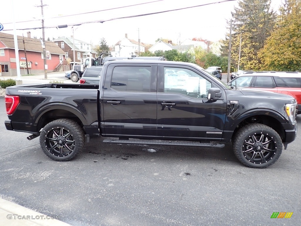 Agate Black Metallic 2023 Ford F150 Sherrod XLT SuperCrew 4x4 Exterior Photo #146750096