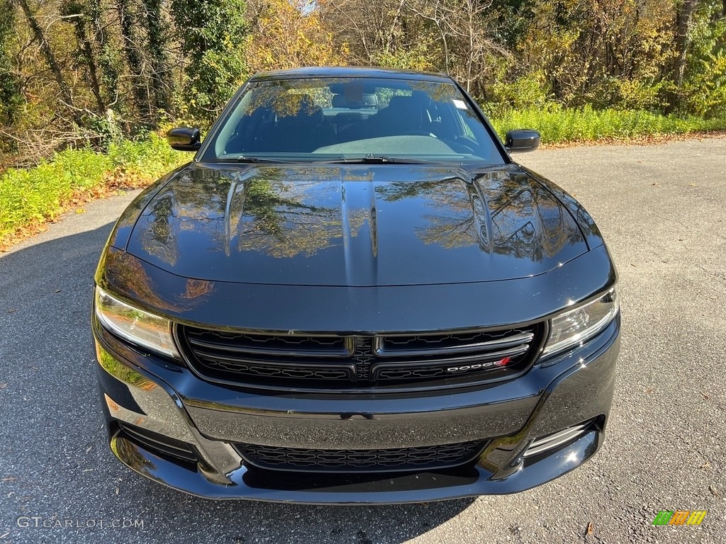 Pitch Black 2023 Dodge Charger SXT AWD Blacktop Exterior Photo #146750159