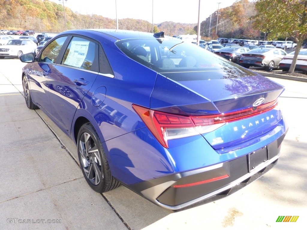 2024 Elantra SEL - Intense Blue / Black photo #5