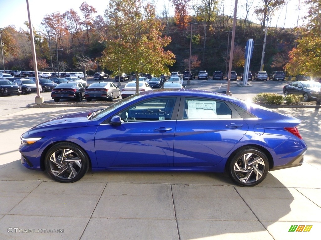 2024 Elantra SEL - Intense Blue / Black photo #6