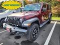 2021 Snazzberry Pearl Jeep Wrangler Unlimited Willys 4x4  photo #1