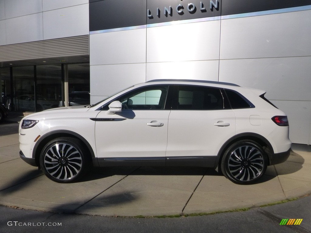 Pristine White 2021 Lincoln Nautilus Black Label AWD Exterior Photo #146751294