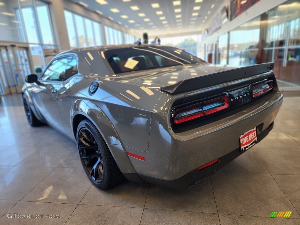 2023 Challenger SRT Hellcat JailBreak Widebody - Smoke Show / Demonic Red/Black photo #3