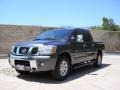 2006 Smoke Gray Nissan Titan LE Crew Cab 4x4  photo #2