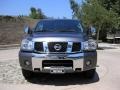 2006 Smoke Gray Nissan Titan LE Crew Cab 4x4  photo #3