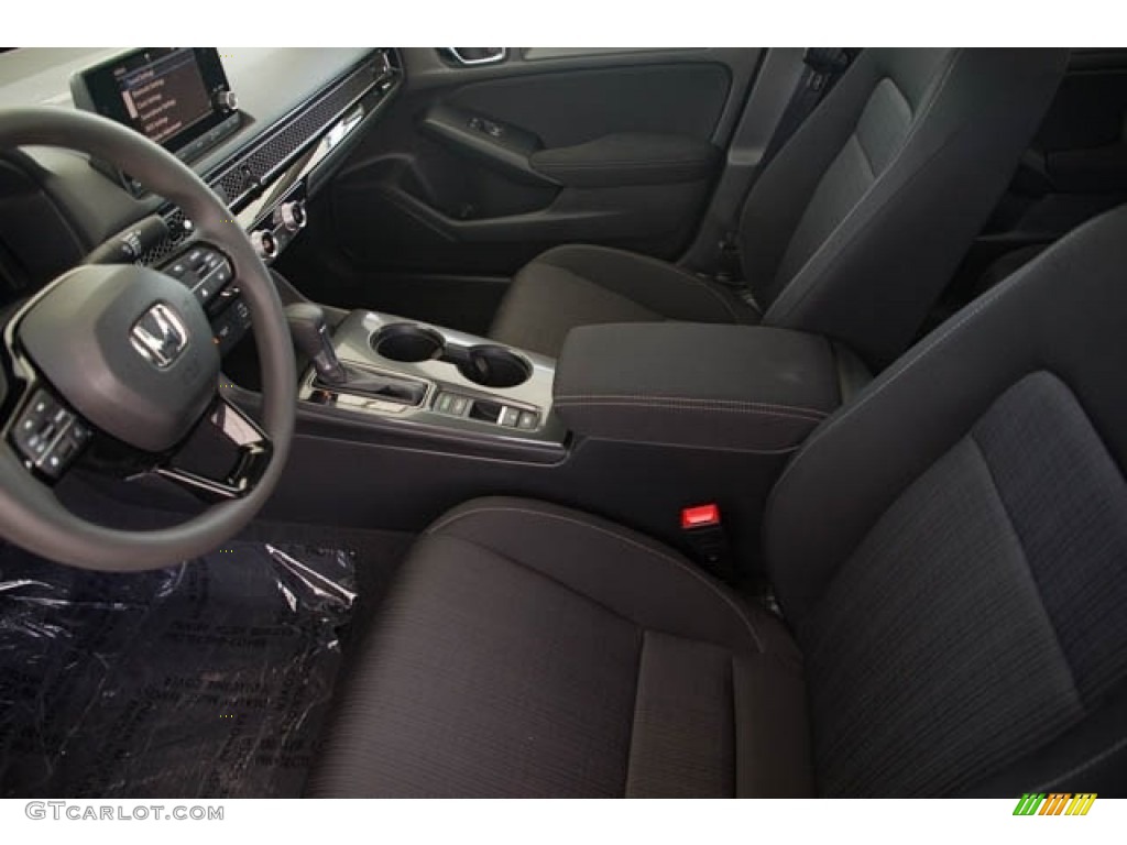 2024 Civic LX Sedan - Aegean Blue Metallic / Black photo #15